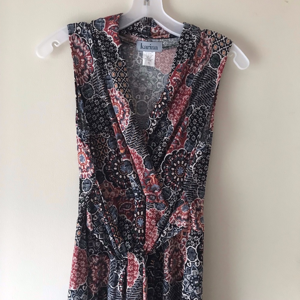 Karina XS Size 2-4 Ruby Knee-Length Dress